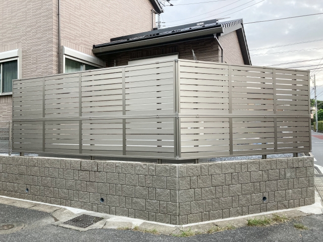 外構・エクステリア工事の施工イメージ